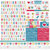 Echo Park - Fine and Dandy Collection - 12 x 12 Cardstock Stickers - Alphabet