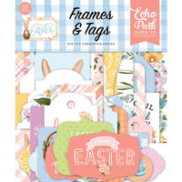 Echo Park - My Favorite Easter Collection - Ephemera - Frames and Tags