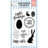 Echo Park - My Favorite Easter Collection - Clear Photopolymer Stamps - Easter Greetings