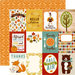 Echo Park - Fall is in the Air Collection - 12 x 12 Double Sided Paper - 3 x 4 Journaling Cards