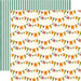 Echo Park - Fall is in the Air Collection - 12 x 12 Double Sided Paper - Autumn Bunting