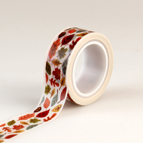 Echo Park - Fall is in the Air Collection - Decorative Tape - Multi Leaves