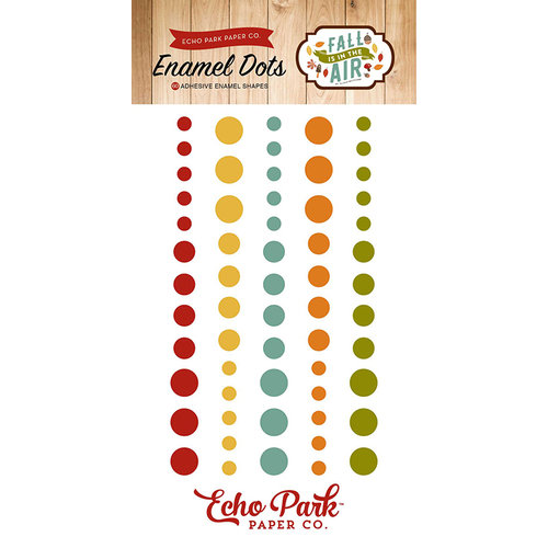 Echo Park - Fall is in the Air Collection - Enamel Dots