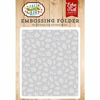 Echo Park - Fall is in the Air Collection - Embossing Folder - Leaves