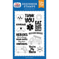 Echo Park - First Responder Collection - Clear Photopolymer Stamps - Self Service