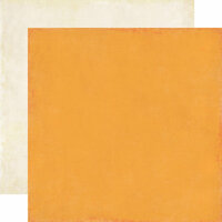 Echo Park - For the Record 2 Collection - Tailored - 12 x 12 Double Sided Paper - Orange