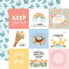 Echo Park - My Favorite Spring Collection - 12 x 12 Double Sided Paper - 4 x 4 Journaling cards