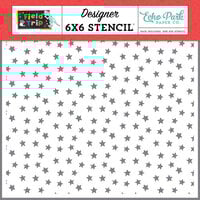 Echo Park - Field Trip Collection - 6 X 6 Stencils - Explore The Stars