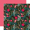 Echo Park - Forward With Faith Collection - 12 x 12 Double Sided Paper - Floral Faith