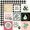 Echo Park - Forward With Faith Collection - 12 x 12 Double Sided Paper - 4 x 4 Journaling Cards