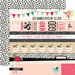 Echo Park - Forward With Faith Collection - 12 x 12 Double Sided Paper - Border Strips