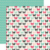 Echo Park - Forward With Faith Collection - 12 x 12 Double Sided Paper - Blessed Butterflies