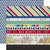 Echo Park - Getaway Collection - 12 x 12 Double Sided Paper - Border Strips
