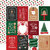 Echo Park - A Gingerbread Christmas Collection - 12 x 12 Double Sided Paper - 3 x 4 Journaling Cards