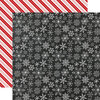 Echo Park - A Gingerbread Christmas Collection - 12 x 12 Double Sided Paper - Snowflakes