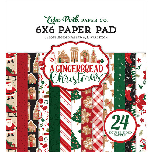 Echo Park - A Gingerbread Christmas Collection - 6 x 6 Paper Pad
