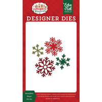 Echo Park - A Gingerbread Christmas Collection - Designer Dies - Snowflake Magic