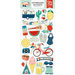 Echo Park - Good Day Sunshine Collection - Chipboard Stickers - Accents