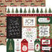 Echo Park - Gnome For Christmas Collection - 12 x 12 Double Sided Paper - Multi Journaling Cards