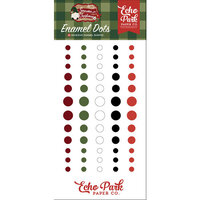 Echo Park - Gnome For Christmas Collection - Enamel Dots