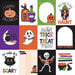 Echo Park - Ghosts And Goblins Collection - 12 x 12 Double Sided Paper - 3 x 4 Journaling Cards