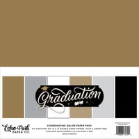 Echo Park - Graduation Collection - 12 x 12 Paper Pack - Solids