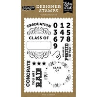 Echo Park - Graduation Collection - Clear Photopolymer Stamps - Class Of