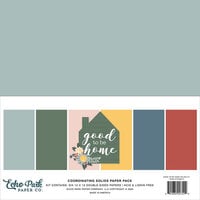 Echo Park - Good To Be Home Collection - 12 x 12 Paper Pack - Solids