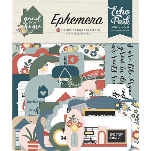 Echo Park - Good To Be Home Collection - Ephemera