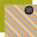 Echo Park - Halloween Collection - 12 x 12 Double Sided Paper - Halloween Stripes