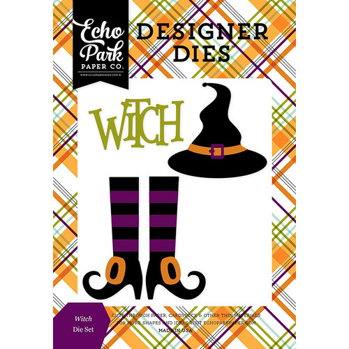 Echo Park - Halloween Collection - Designer Dies - Witch