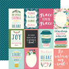 Echo Park - Have Faith Collection - 12 x 12 Double Sided Paper - 3 x 4 Journaling Cards
