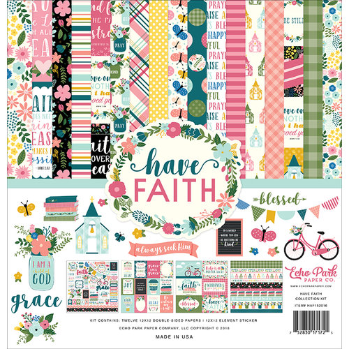 Echo Park - Have Faith Collection - 12 x 12 Collection Kit
