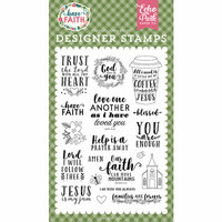 Echo Park - Have Faith Collection - Clear Photopolymer Stamps - Trust in the Lord