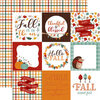 Echo Park - Happy Fall Collection - 12 x 12 Double Sided Paper - 4 x 4 Journaling Cards