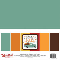Echo Park - Happy Fall Collection - 12 x 12 Paper Pack - Solids