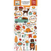 Echo Park - Happy Fall Collection - Chipboard Stickers - Accents