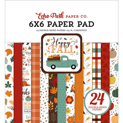 Echo Park - Happy Fall Collection - 6 x 6 Paper Pad