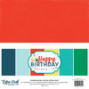 Echo Park - Happy Birthday Boy Collection - 12 x 12 Paper Pack - Solids