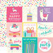 Echo Park - Happy Birthday Girl Collection - 12 x 12 Double Sided Paper - 4 x 4 Journaling Cards