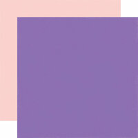 Echo Park - Happy Birthday Girl Collection - 12 x 12 Double Sided Paper - Purple