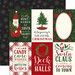 Echo Park - Christmas - Here Comes Santa Claus Collection - 12 x 12 Double Sided Paper - 4 x 6 Journaling Cards