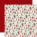 Echo Park - Christmas - Here Comes Santa Claus Collection - 12 x 12 Double Sided Paper - Deck The Halls