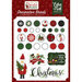 Echo Park - Christmas - Here Comes Santa Claus Collection - Decorative Brads