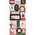 Echo Park - Christmas - Here Comes Santa Claus Collection - Chipboard Stickers - Phrases with Foil Accents