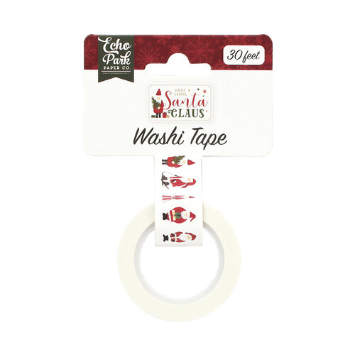 Echo Park - Christmas - Here Comes Santa Claus Collection - Decorative Tape - Santa Claus