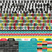 Echo Park - Happy Days Collection - 12 x 12 Cardstock Stickers - Alphabet