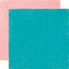 Echo Park - Happy Days Collection - 12 x 12 Double Sided Paper - Teal