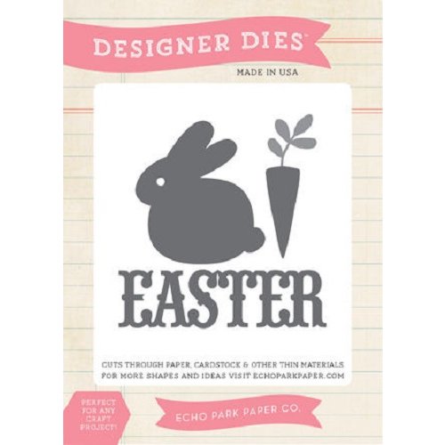 Echo Park - Happy Easter Collection - Designer Dies - Easter Bunny