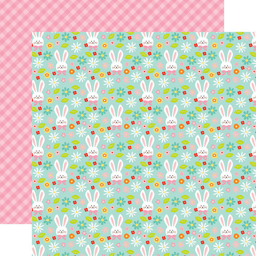 Echo Park - Hello Easter Collection - 12 x 12 Double Sided Paper - Hoppy Easter